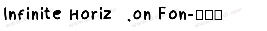 Infinite Horizon Fon字体转换